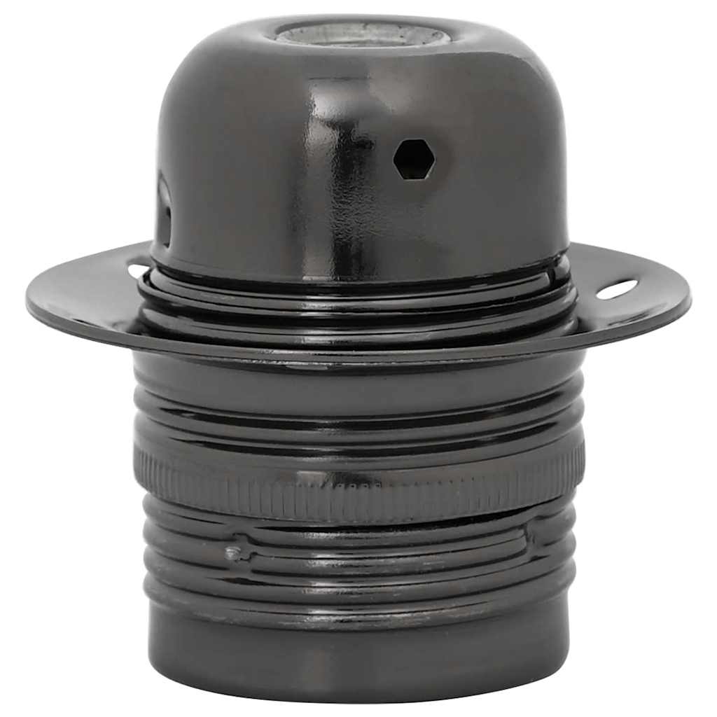 vidaXL Suporturi lămpi 2 buc Negru lucios E27 vidaXL Suporturi lămpi 2 buc Negru lucios E27
