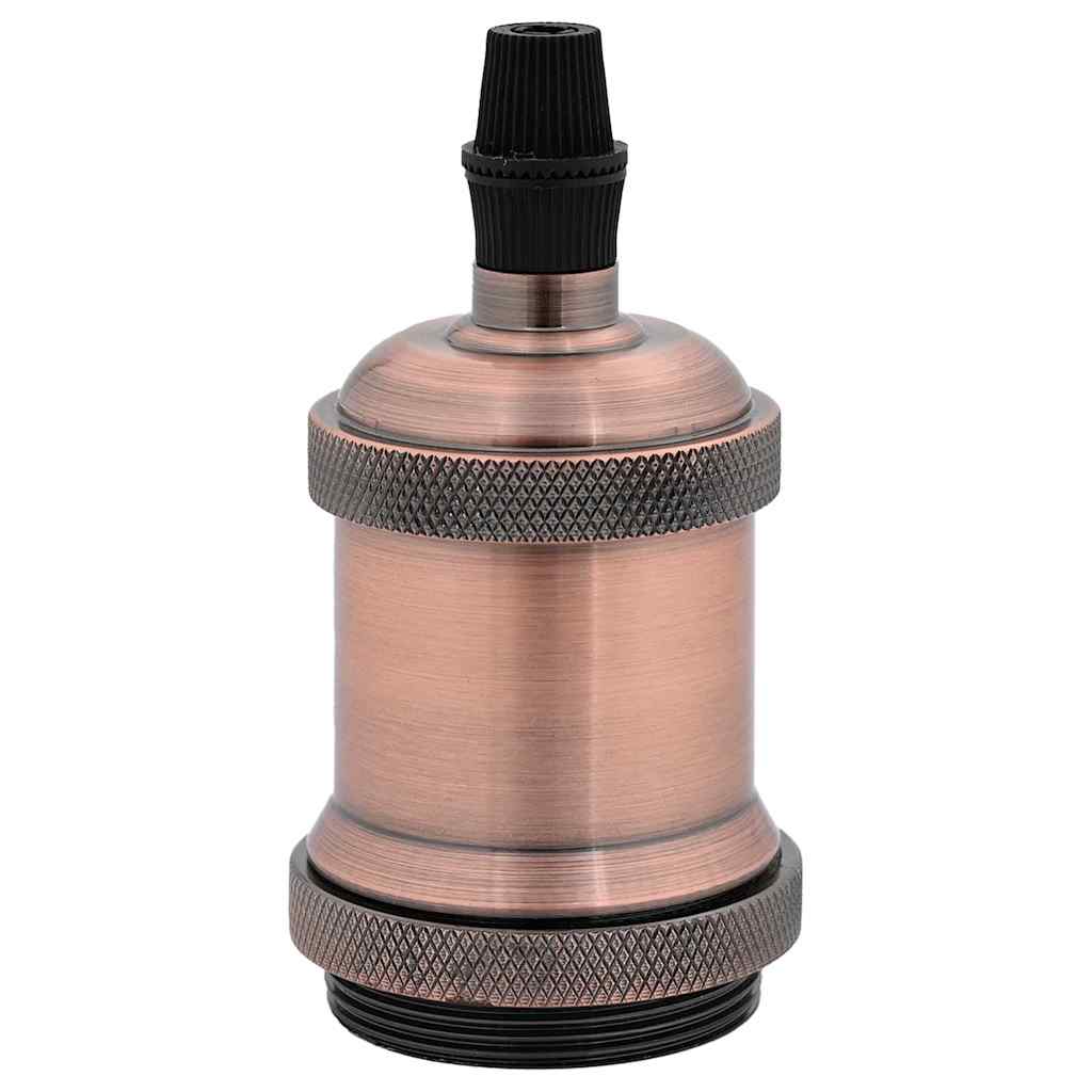 vidaXL Suporturi de lampă 2 buc Roșu Bronz E27 vidaXL Suporturi de lampă 2 buc Roșu Bronz E27