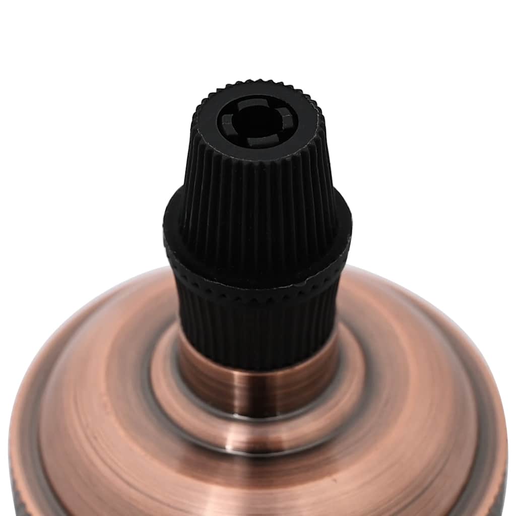 vidaXL Suporturi de lampă 2 buc Roșu Bronz E27 vidaXL Suporturi de lampă 2 buc Roșu Bronz E27