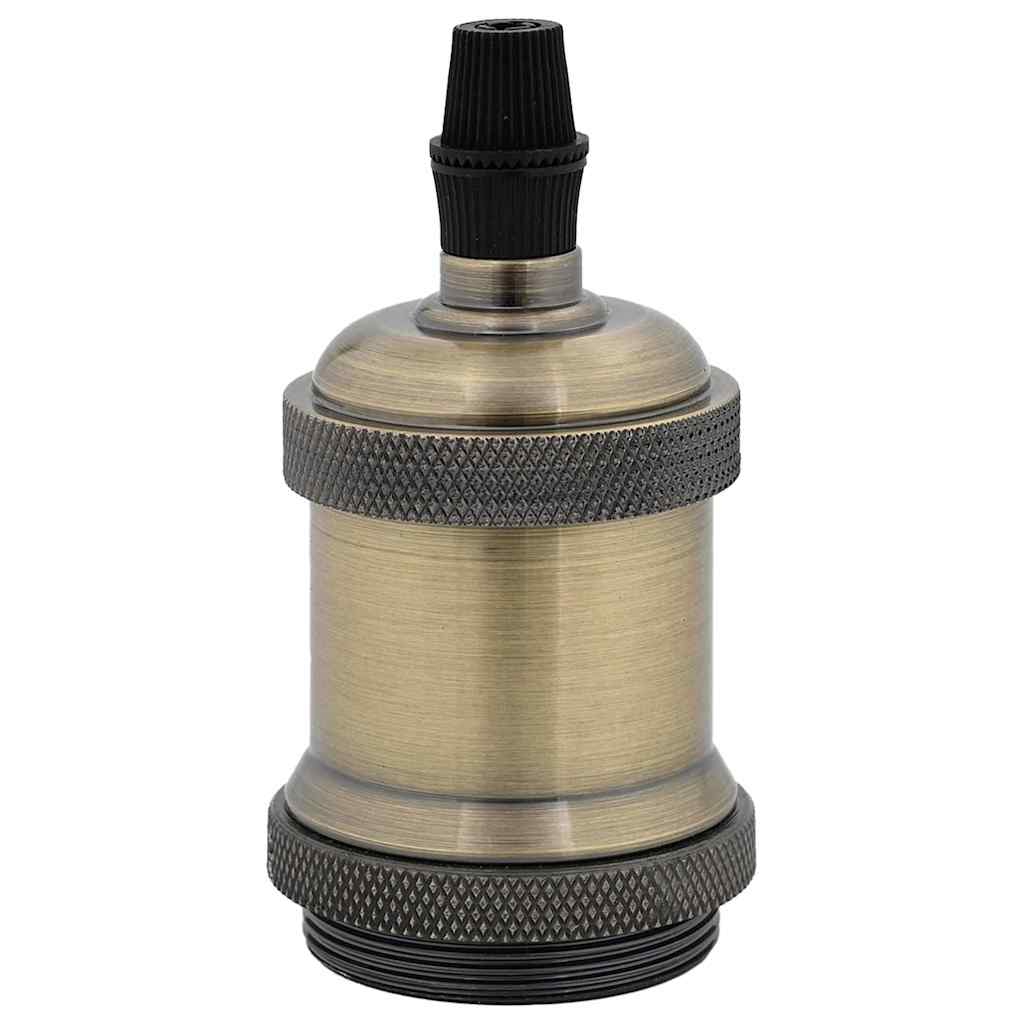 vidaXL Suporturi de lampă 2 buc Bronz E27 vidaXL Suporturi de lampă 2 buc Bronz E27