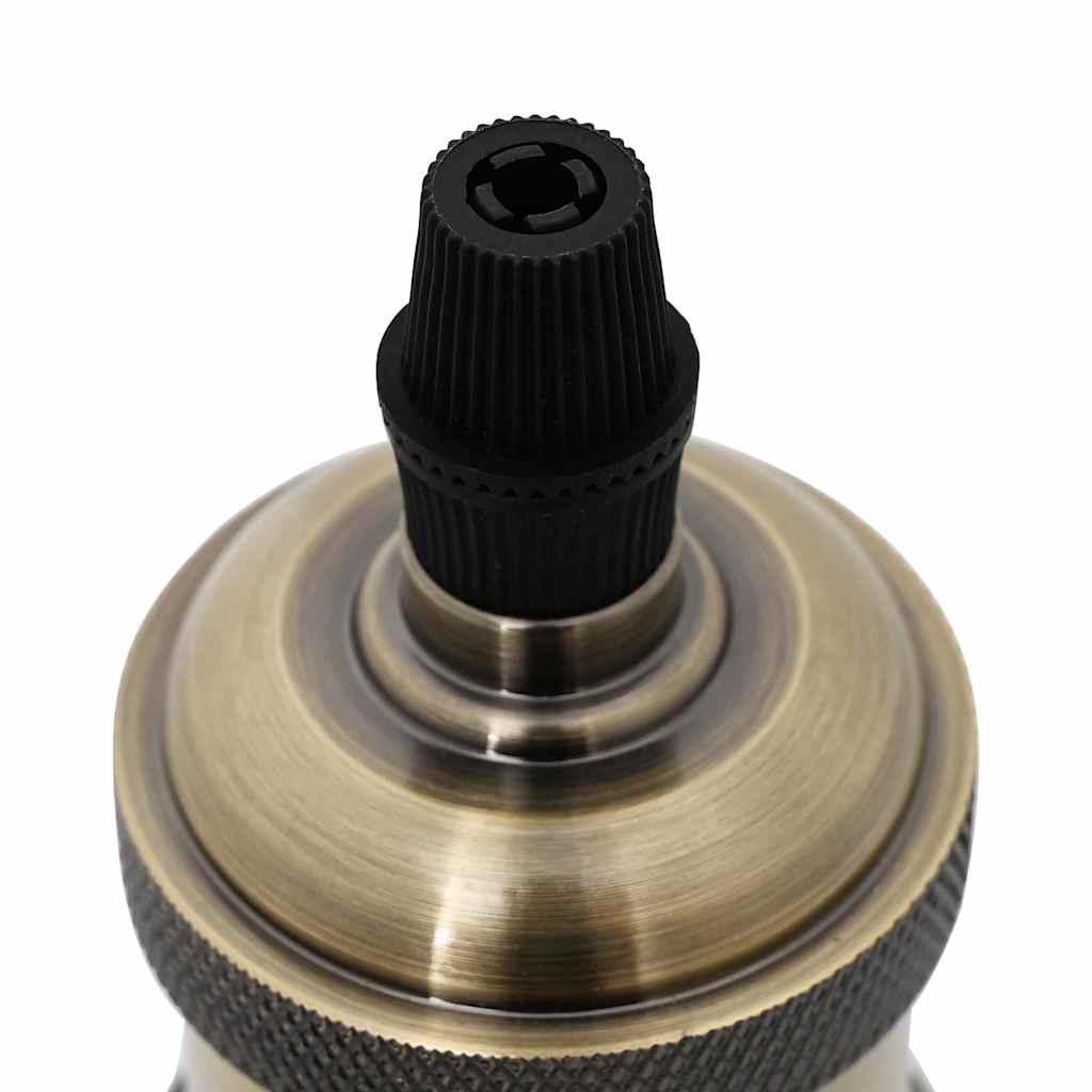 vidaXL Suporturi de lampă 2 buc Bronz E27 vidaXL Suporturi de lampă 2 buc Bronz E27