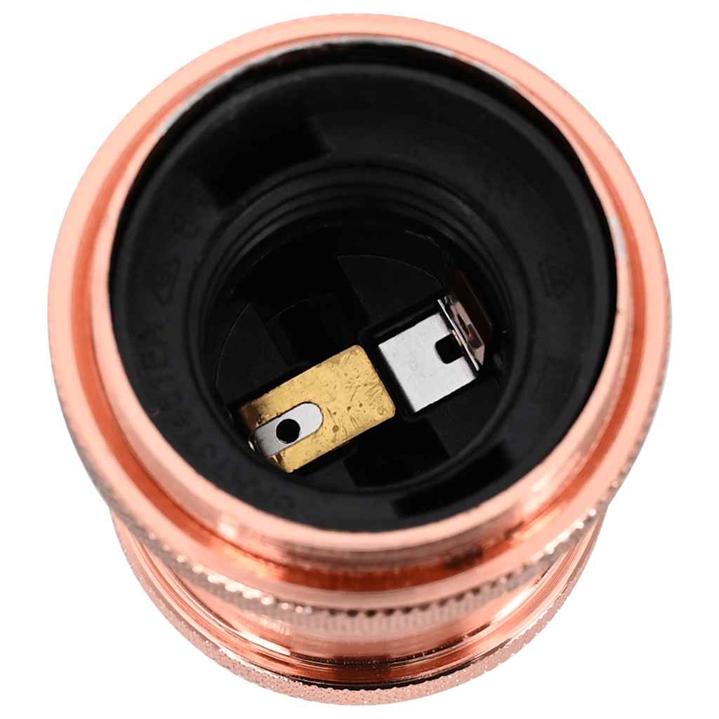 vidaXL Suporturi de lampă 2 buc Rose Gold E27 vidaXL Suporturi de lampă 2 buc Rose Gold E27