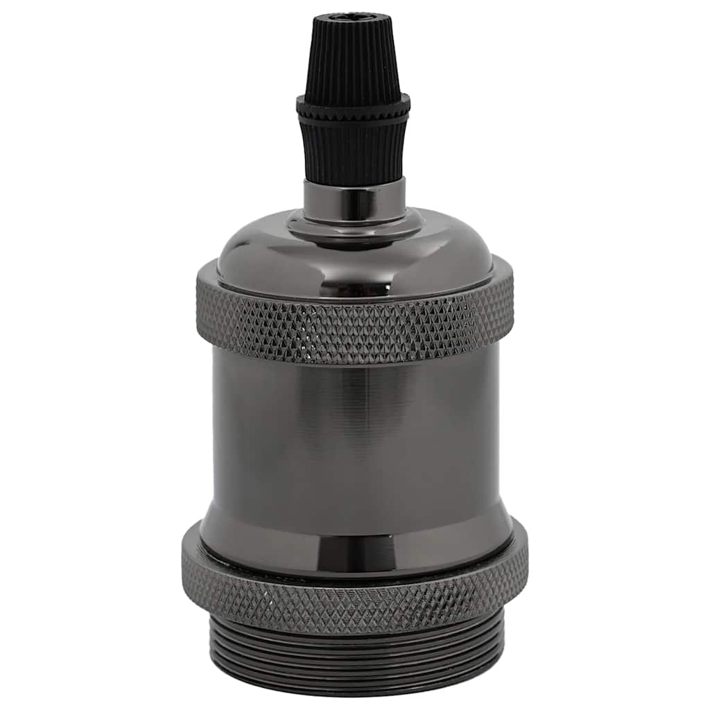 vidaXL Suporturi lămpi 2 buc Negru lucios E27 vidaXL Suporturi lămpi 2 buc Negru lucios E27