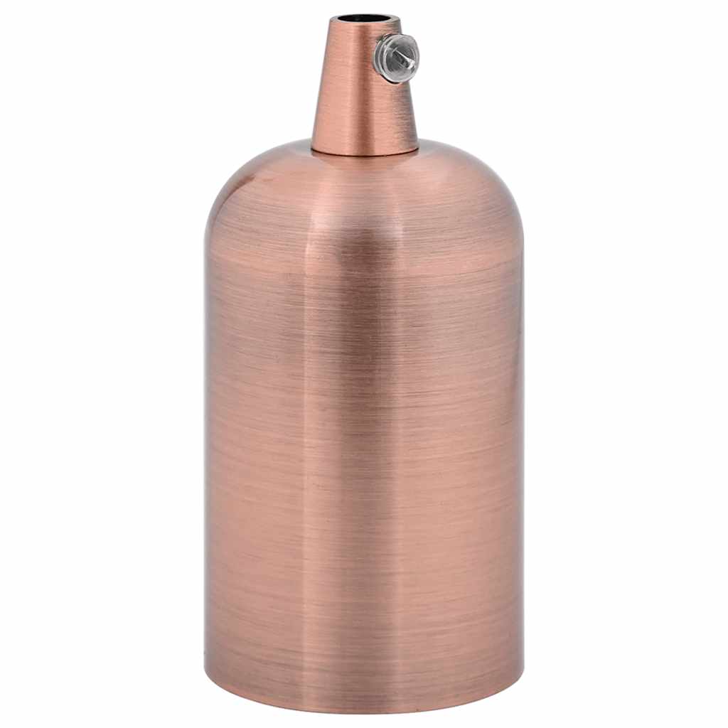 vidaXL Suporturi de lampă 2 buc Roșu Bronz E27 vidaXL Suporturi de lampă 2 buc Roșu Bronz E27