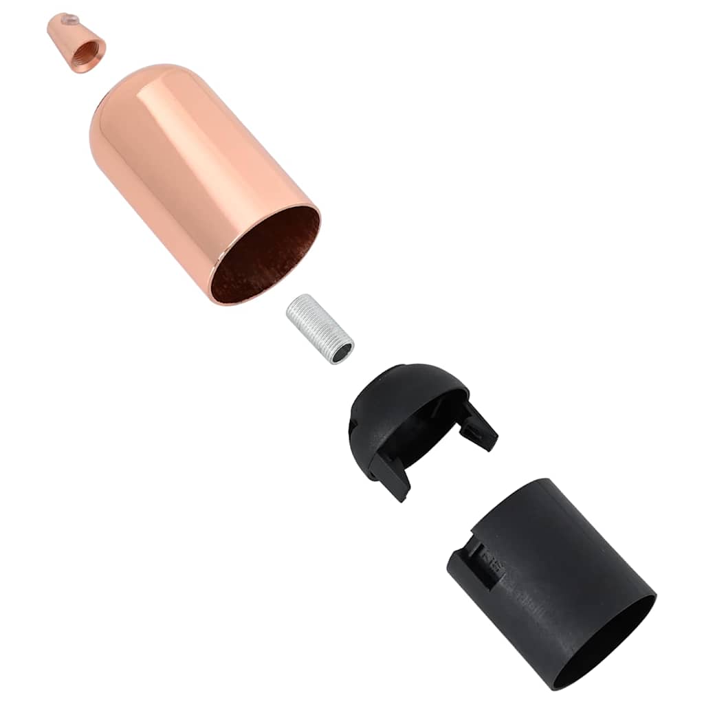 vidaXL Suporturi de lampă 2 buc Rose Gold E27 vidaXL Suporturi de lampă 2 buc Rose Gold E27