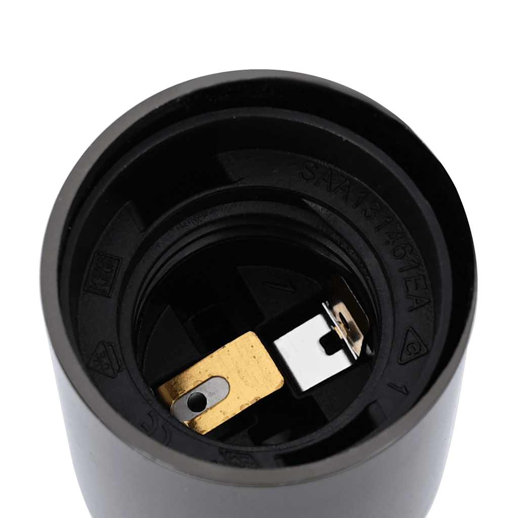 vidaXL Suporturi lămpi 2 buc Negru lucios E27 vidaXL Suporturi lămpi 2 buc Negru lucios E27
