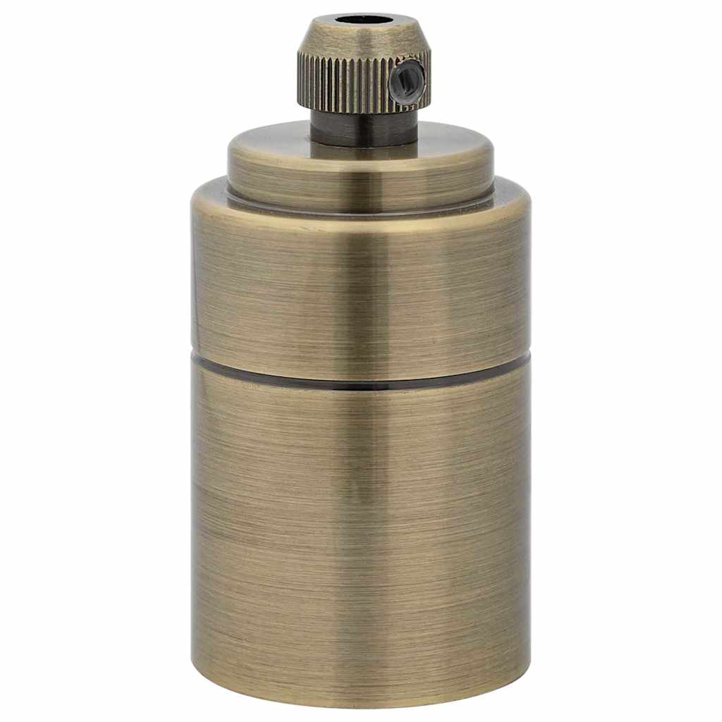 vidaXL Suporturi de lampă 2 buc Bronz E27 vidaXL Suporturi de lampă 2 buc Bronz E27