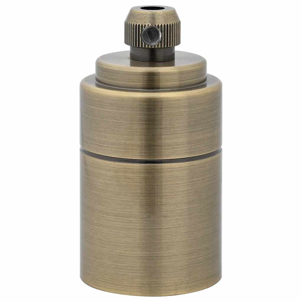 vidaXL Suporturi de lampă 2 buc Bronz E27 vidaXL Suporturi de lampă 2 buc Bronz E27