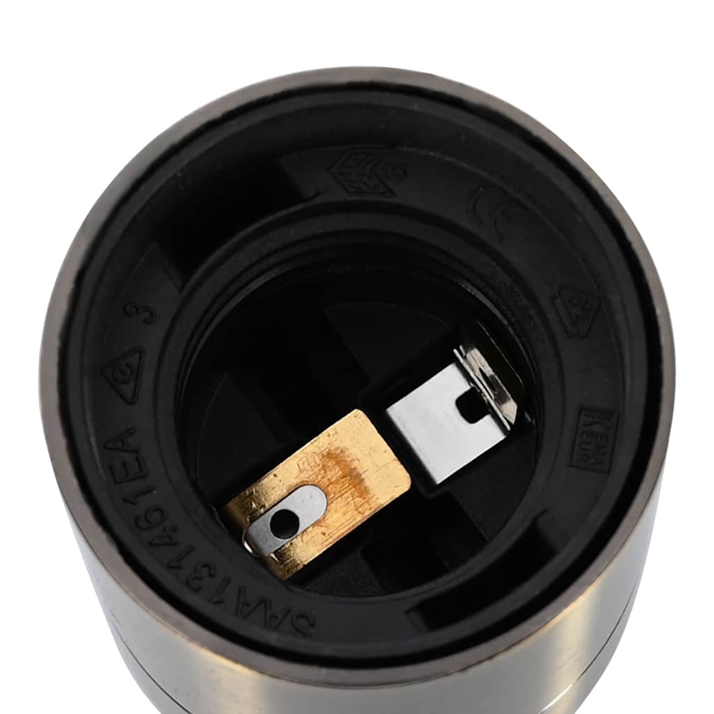 vidaXL Suporturi de lampă 2 buc Bronz E27 vidaXL Suporturi de lampă 2 buc Bronz E27