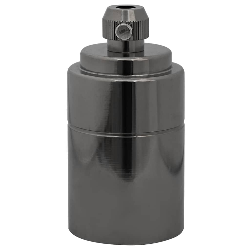 vidaXL Suporturi lămpi 2 buc Negru lucios E27 vidaXL Suporturi lămpi 2 buc Negru lucios E27