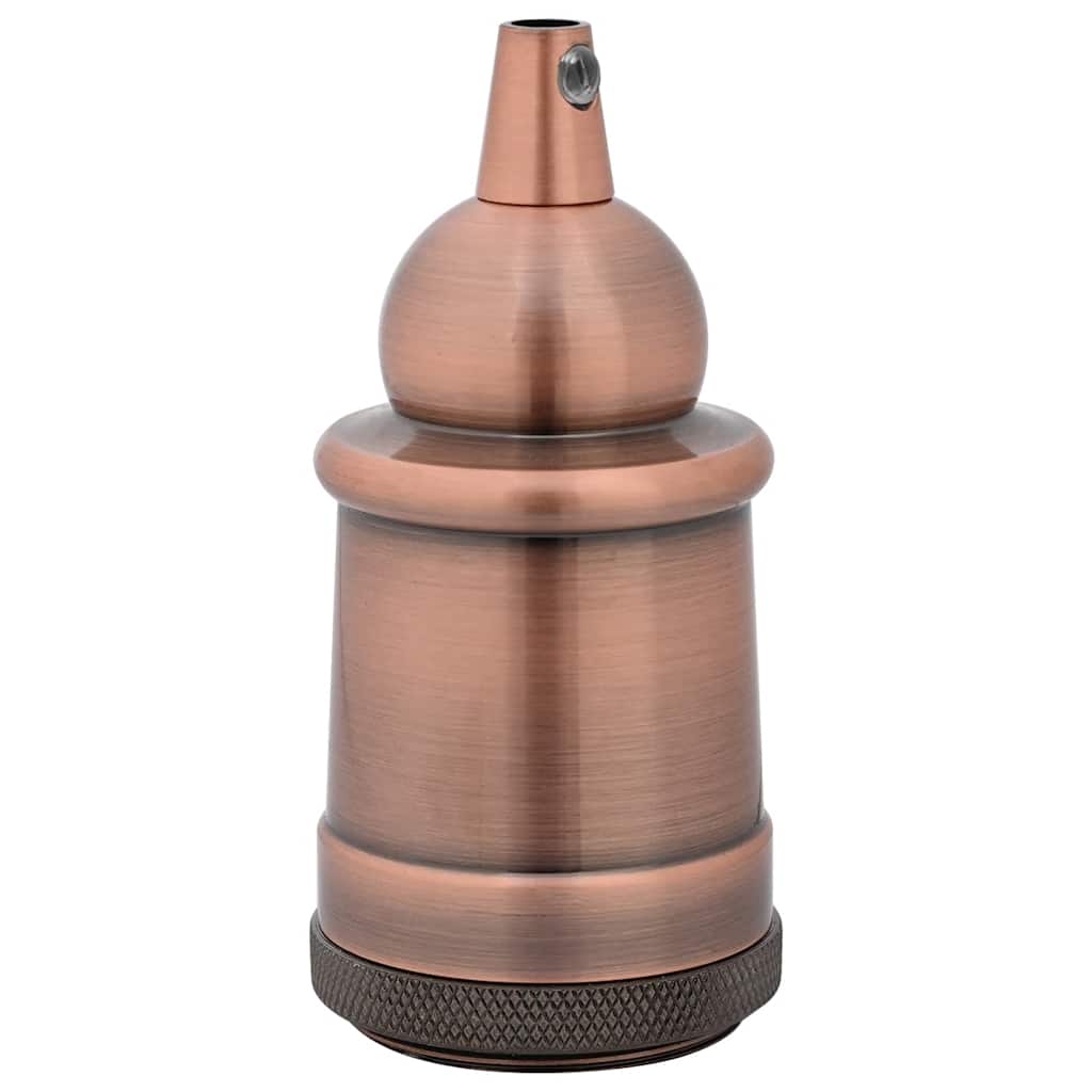 vidaXL Suporturi de lampă 2 buc Roșu Bronz E27 vidaXL Suporturi de lampă 2 buc Roșu Bronz E27