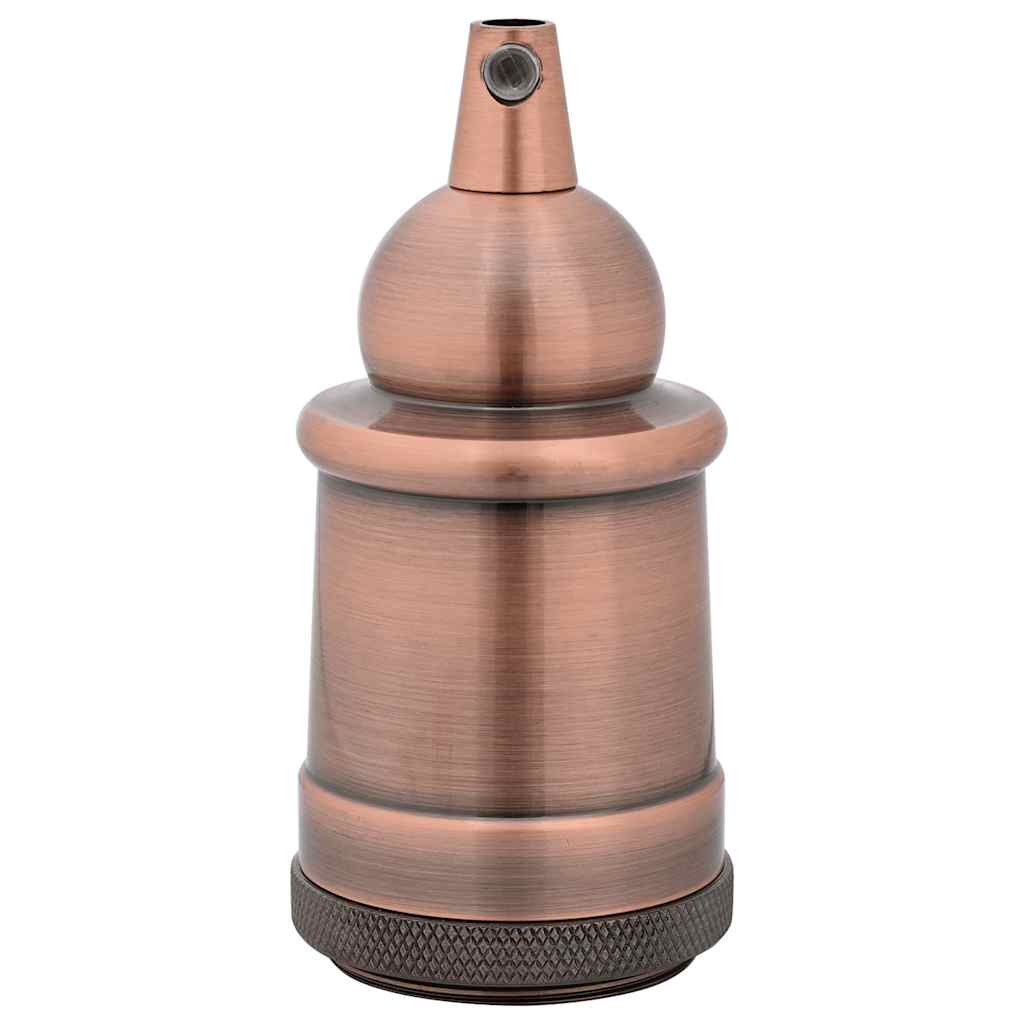 vidaXL Suporturi de lampă 2 buc Roșu Bronz E27 vidaXL Suporturi de lampă 2 buc Roșu Bronz E27