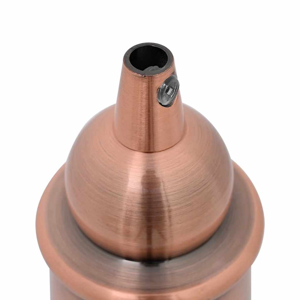 vidaXL Suporturi de lampă 2 buc Roșu Bronz E27 vidaXL Suporturi de lampă 2 buc Roșu Bronz E27
