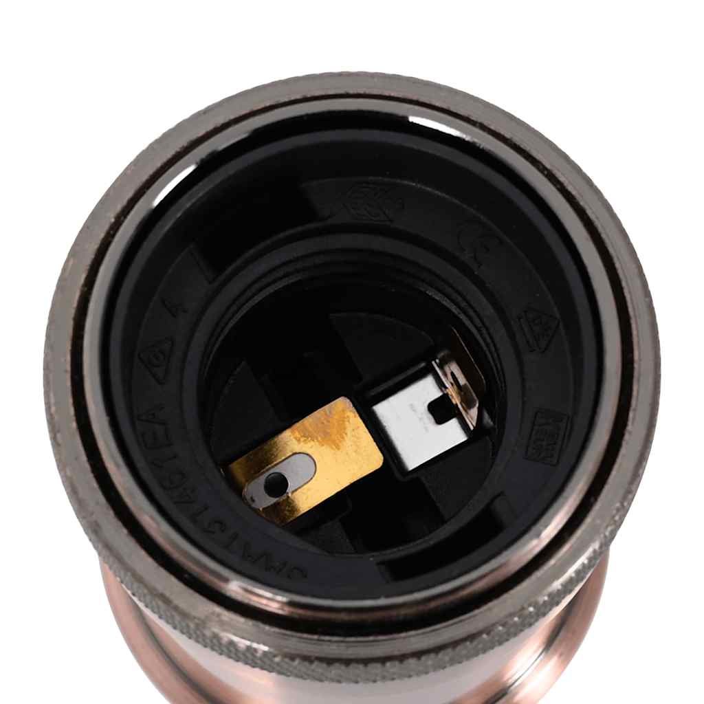 vidaXL Suporturi de lampă 2 buc Roșu Bronz E27 vidaXL Suporturi de lampă 2 buc Roșu Bronz E27