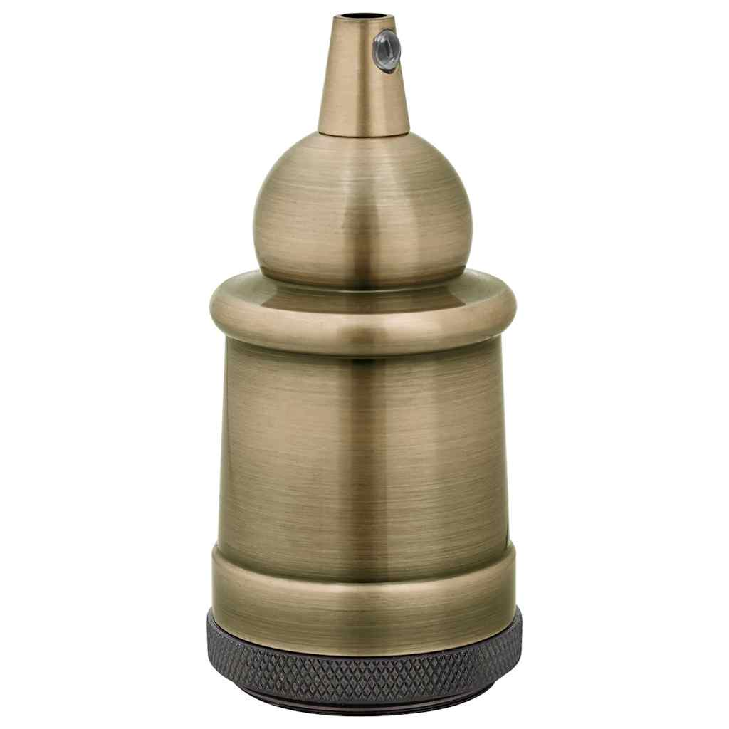 vidaXL Suporturi de lampă 2 buc Bronz E27 vidaXL Suporturi de lampă 2 buc Bronz E27