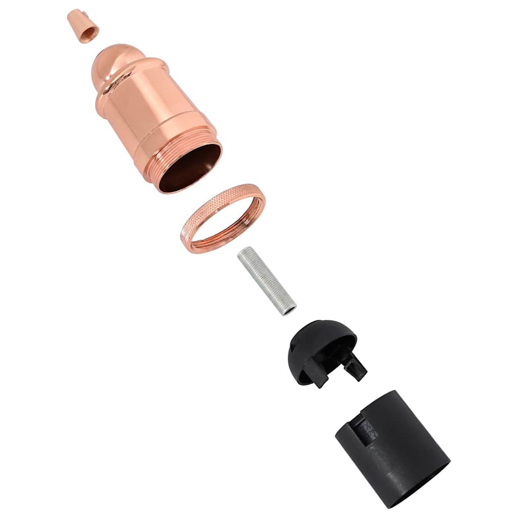 vidaXL Suporturi de lampă 2 buc Rose Gold E27 vidaXL Suporturi de lampă 2 buc Rose Gold E27