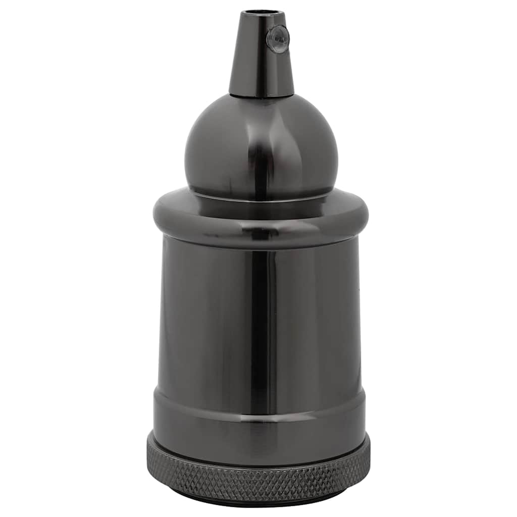 vidaXL Suporturi lămpi 2 buc Negru lucios E27 vidaXL Suporturi lămpi 2 buc Negru lucios E27