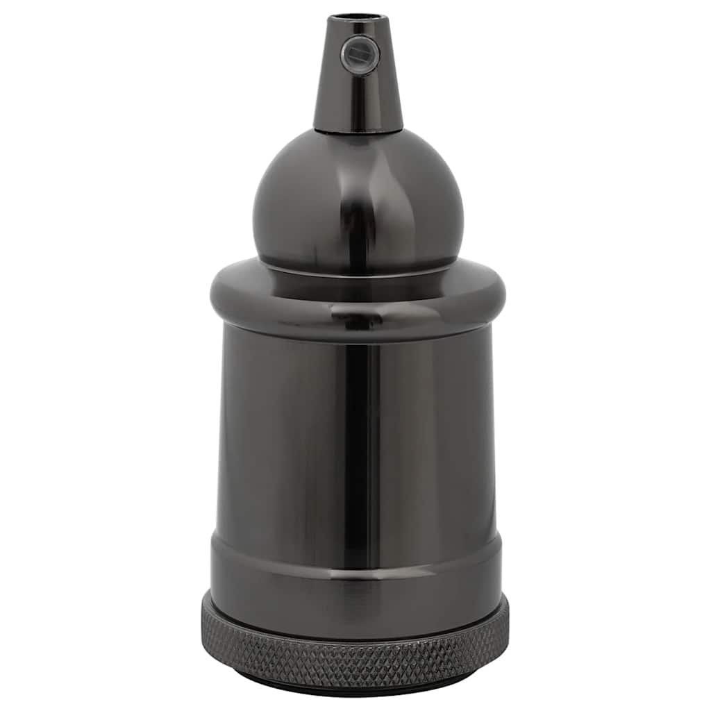 vidaXL Suporturi lămpi 2 buc Negru lucios E27 vidaXL Suporturi lămpi 2 buc Negru lucios E27