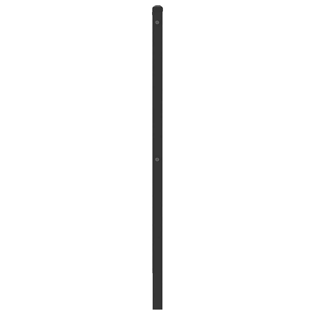 vidaXL Tăblie de pat din Stejar Sonoma 107 cm Lemn prelucrat și oțel
