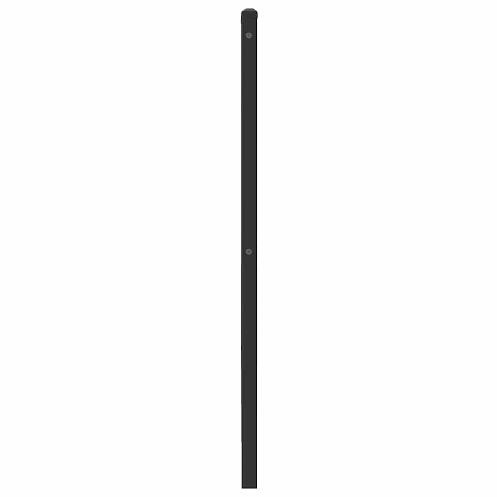 vidaXL Tăblie de pat din Stejar Sonoma 137 cm Lemn și oțel prelucrat