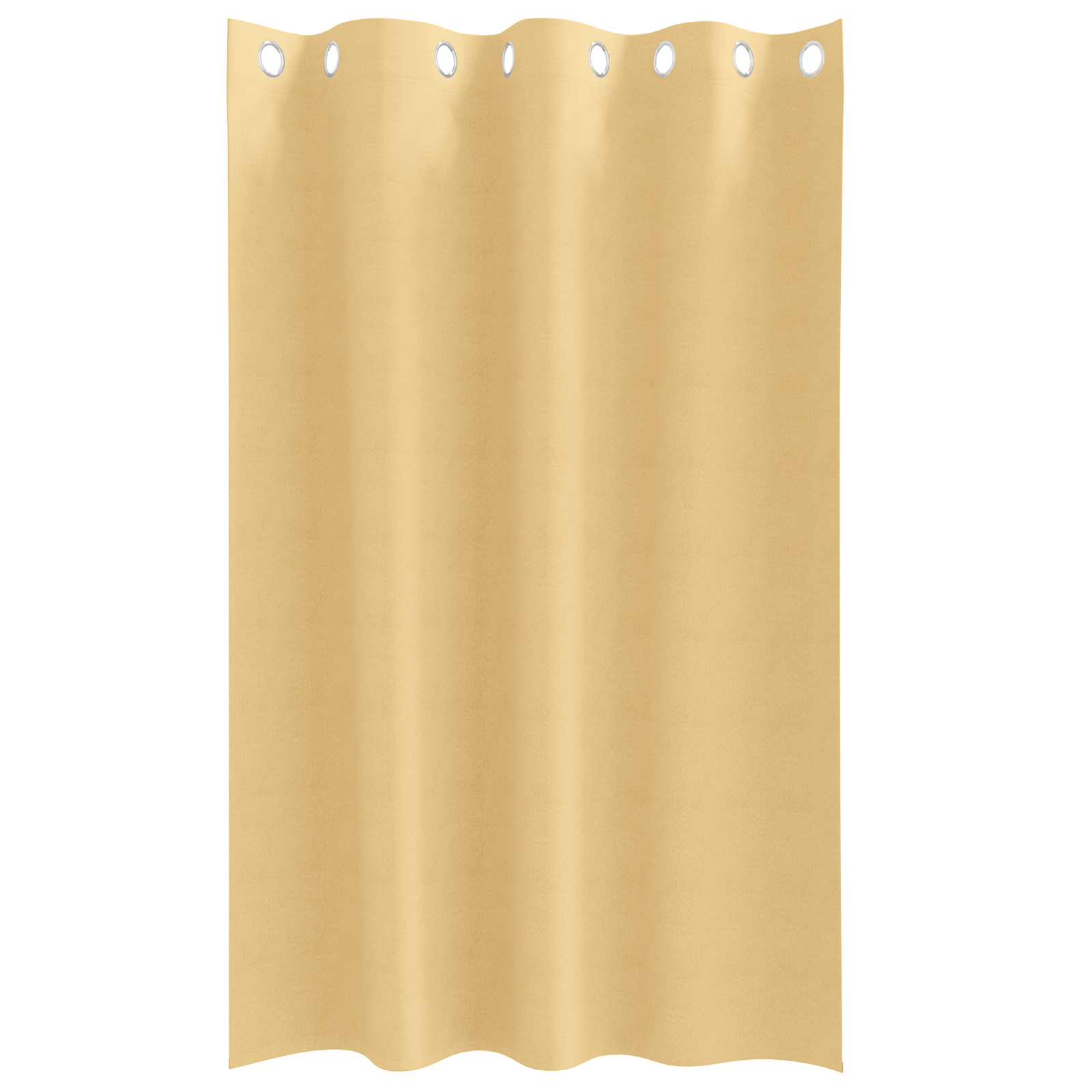 vidaXL Perdele cu perdele 2 pcs Bej 175 x 140 cm Poliester