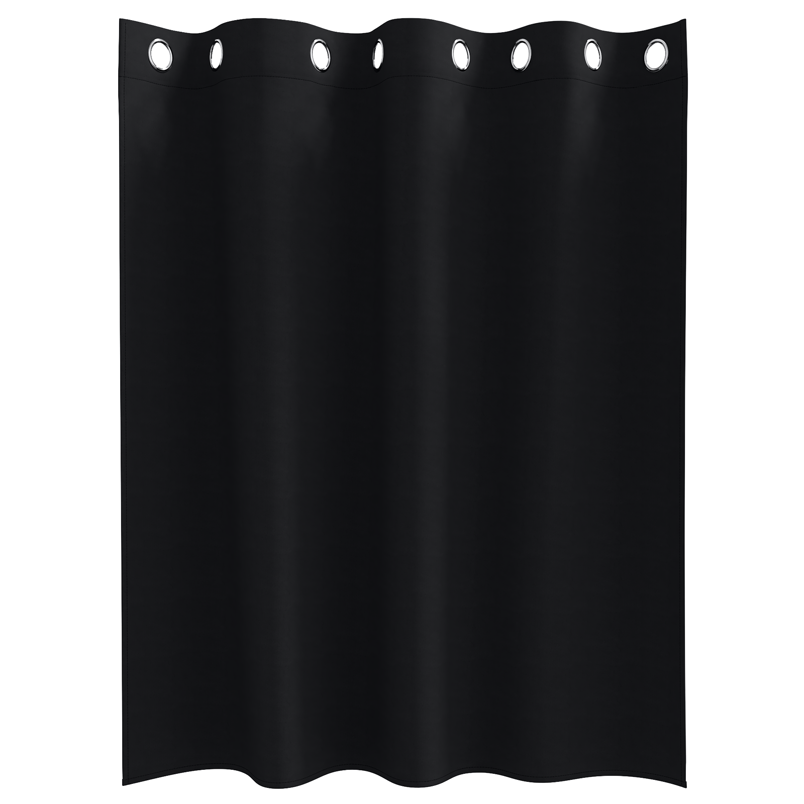 vidaXL Perdele cu perdele 2 pcs Negru 140 x 140 cm Poliester vidaXL Perdele cu perdele 2 pcs Negru 140 x 140 cm Poliester