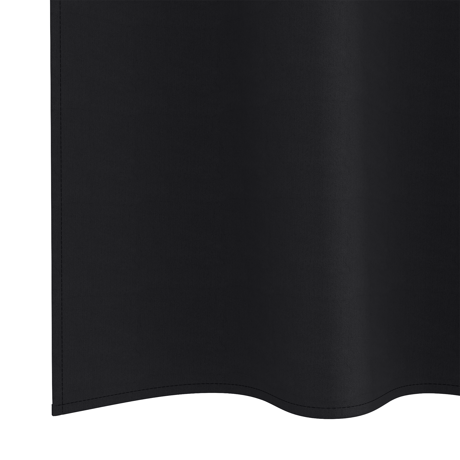 vidaXL Perdele cu perdele 2 pcs Negru 260 x 140 cm Poliester vidaXL Perdele cu perdele 2 pcs Negru 260 x 140 cm Poliester