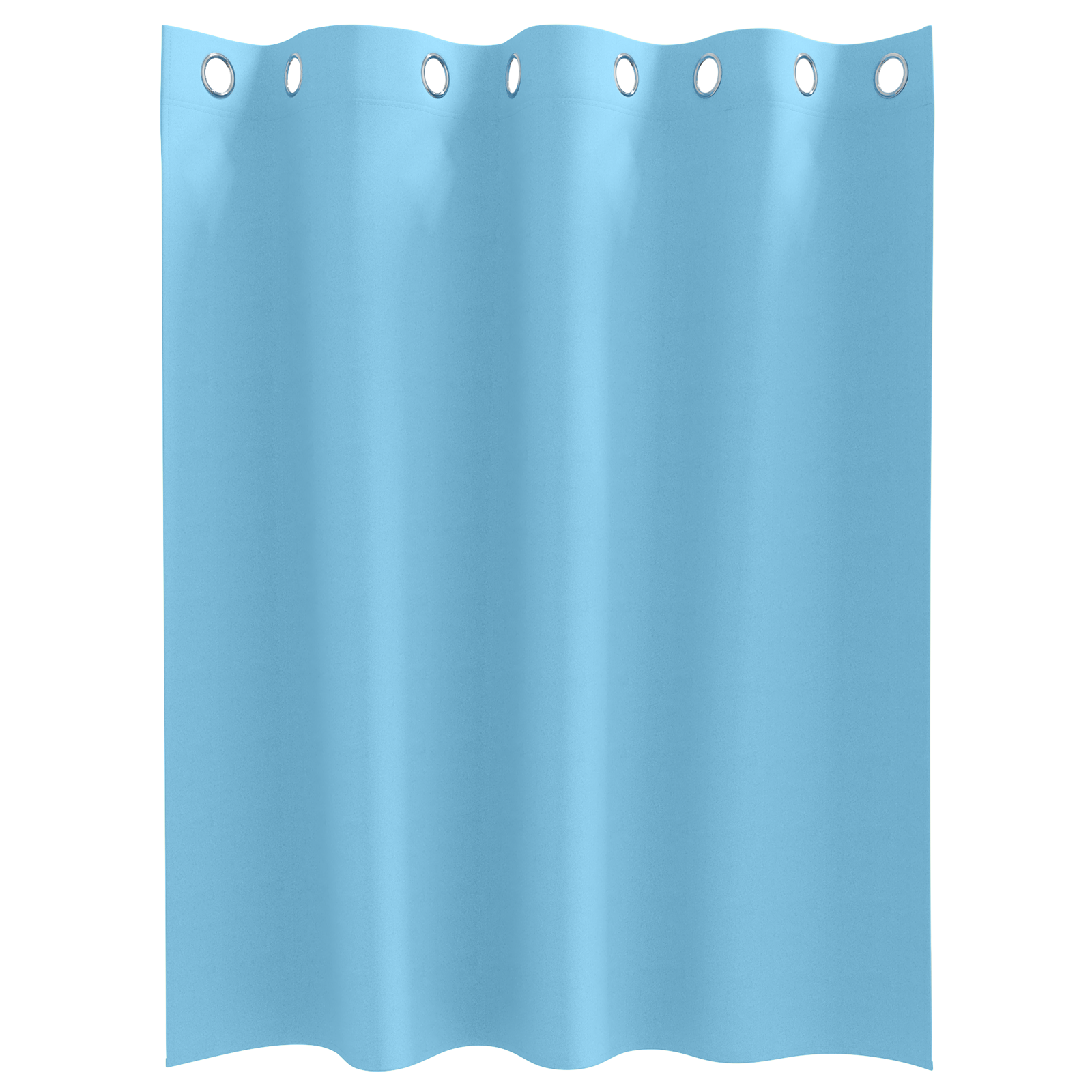 vidaXL Perdele cu perdele 2 pcs Albastru deschis Poliester vidaXL Perdele cu perdele 2 pcs Albastru deschis Poliester