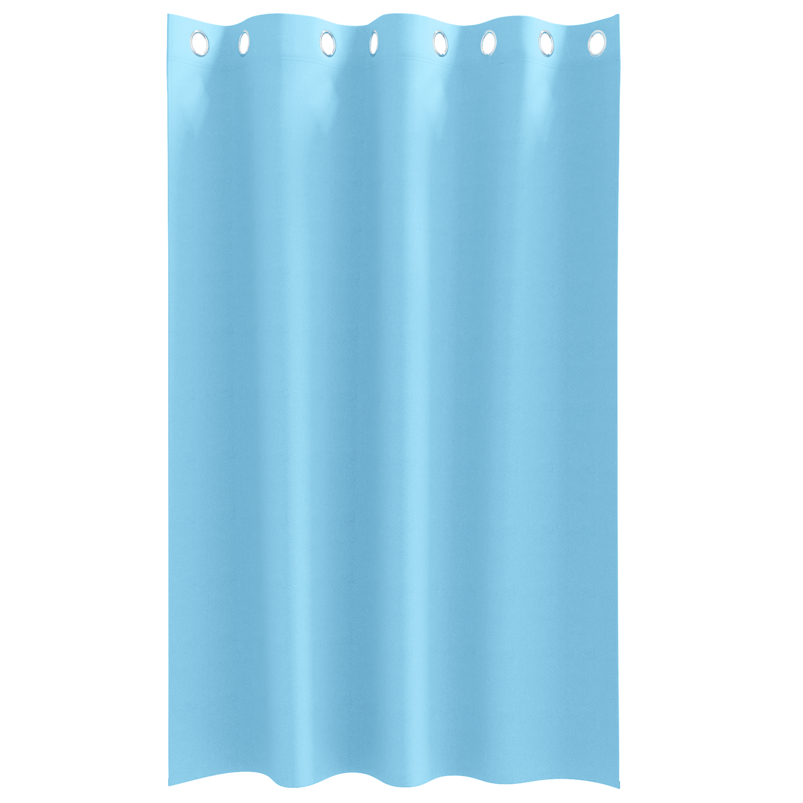 vidaXL Perdele cu perdele 2 pcs Albastru deschis Poliester vidaXL Perdele cu perdele 2 pcs Albastru deschis Poliester