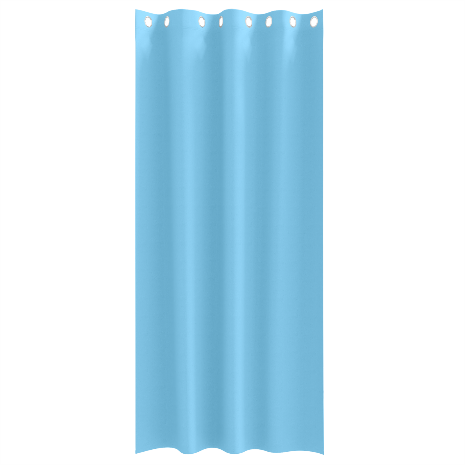 vidaXL Perdele 2 pcs Albastru deschis 260 x 140 cm Poliester vidaXL Perdele 2 pcs Albastru deschis 260 x 140 cm Poliester
