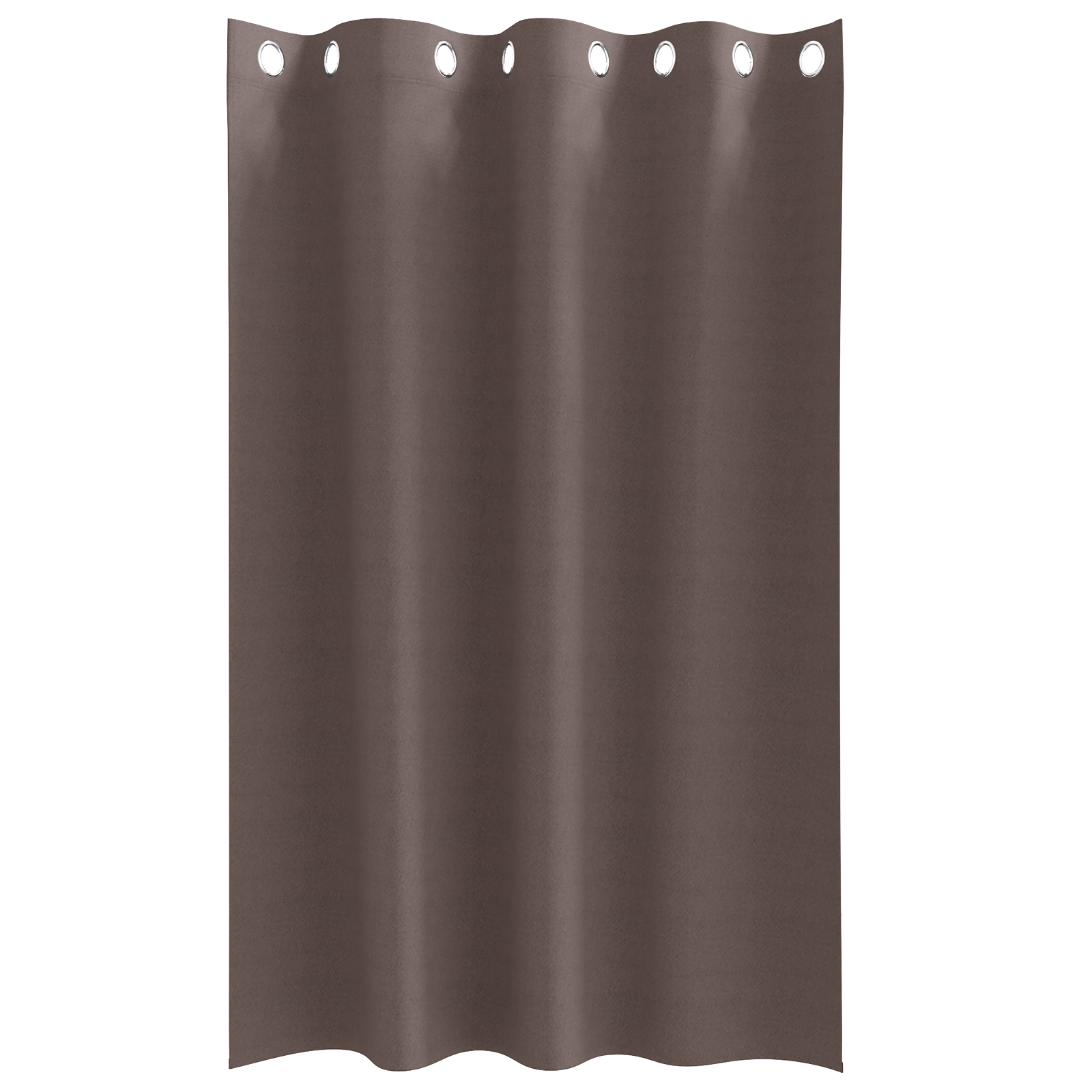 vidaXL Perdele cu perdele 2 pcs Maro închis 175 x 140 cm Poliester vidaXL Perdele cu perdele 2 pcs Maro închis 175 x 140 cm Poliester
