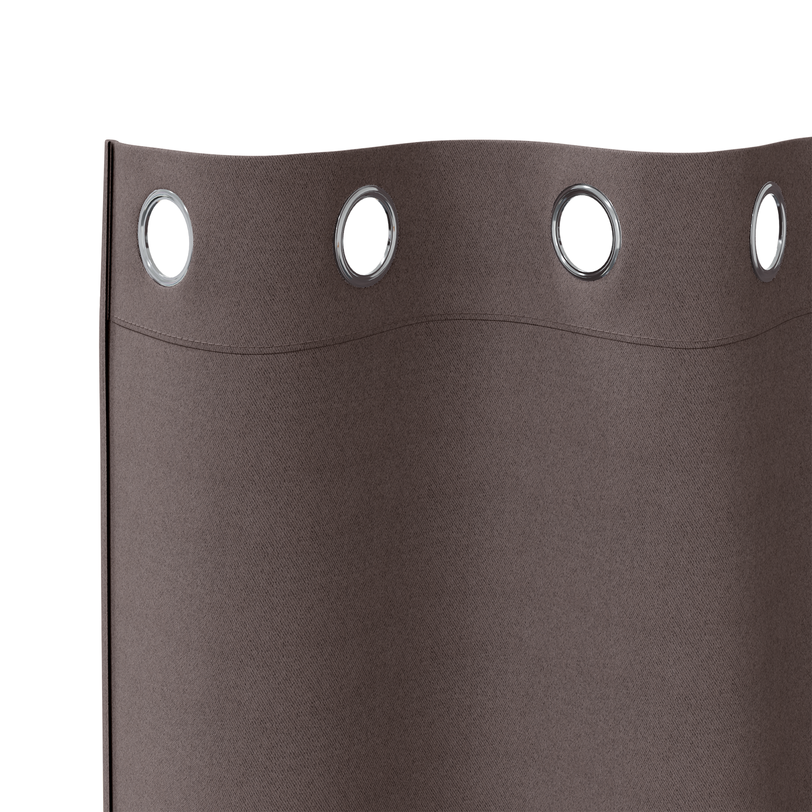 vidaXL Perdele cu perdele 2 pcs Maro închis 175 x 140 cm Poliester vidaXL Perdele cu perdele 2 pcs Maro închis 175 x 140 cm Poliester