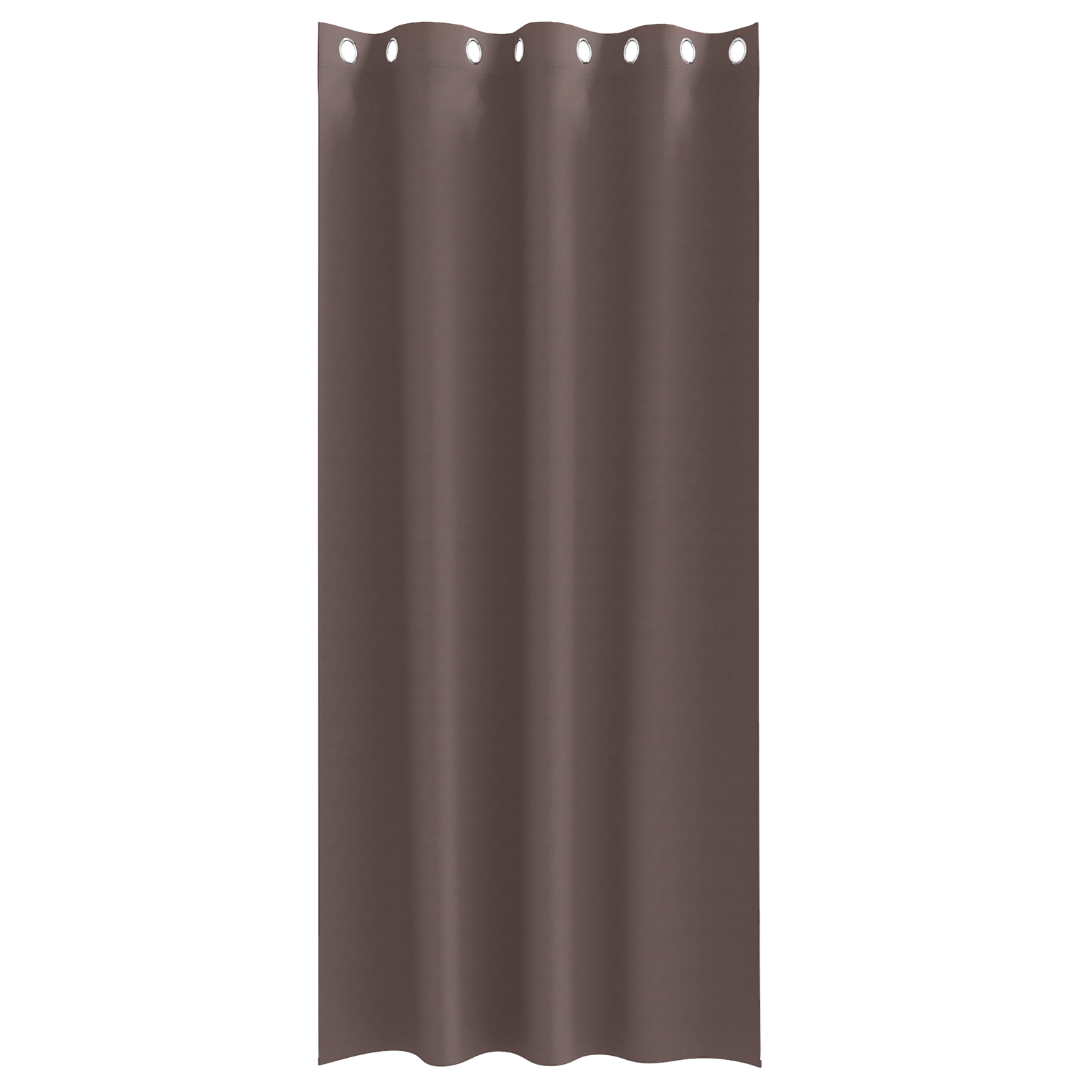 vidaXL Perdele cu perdele 2 pcs Maro închis 245 x 140 cm Poliester vidaXL Perdele cu perdele 2 pcs Maro închis 245 x 140 cm Poliester