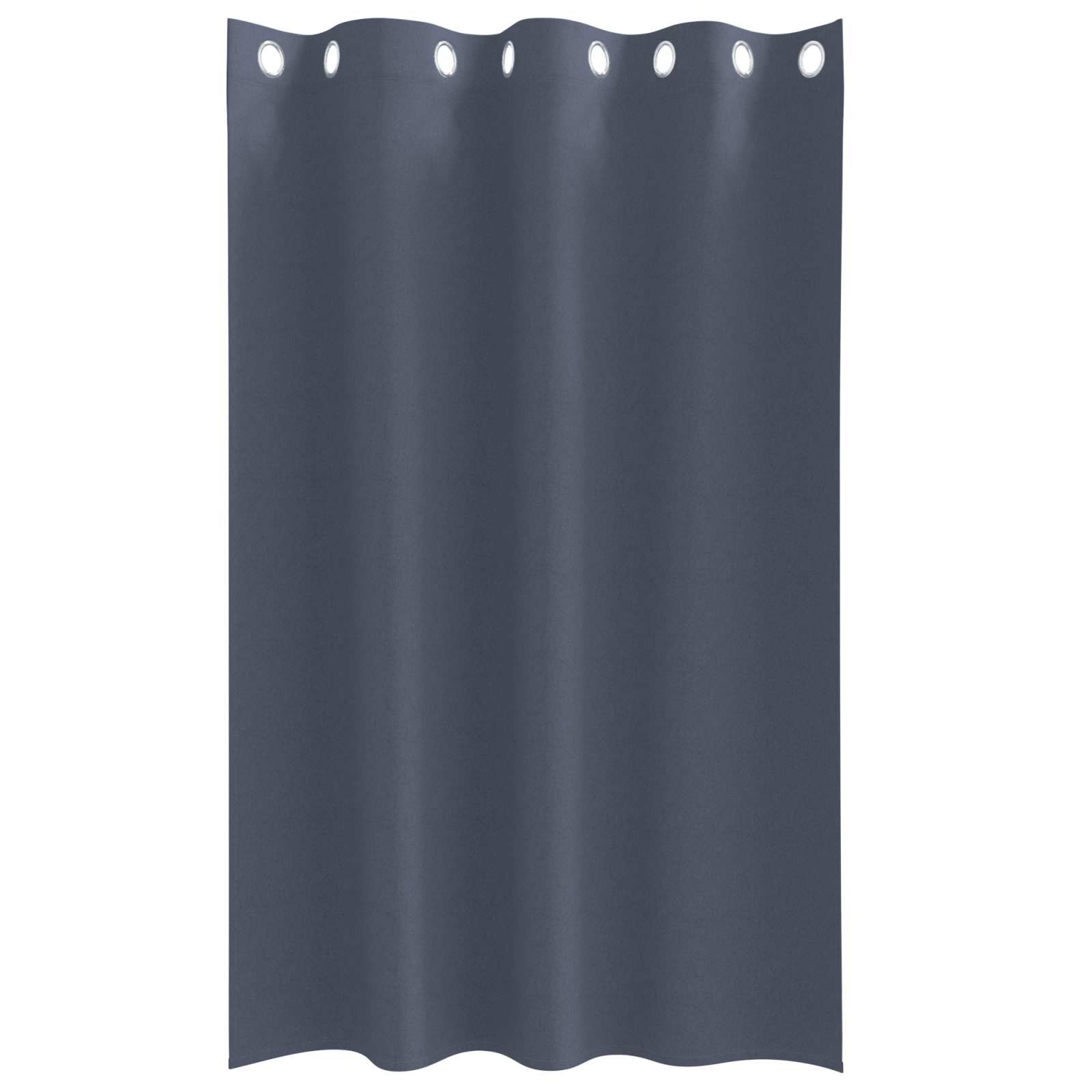 vidaXL Perdele Opaque cu Inel 2 pcs Antracit 175 x 140 cm Poliester