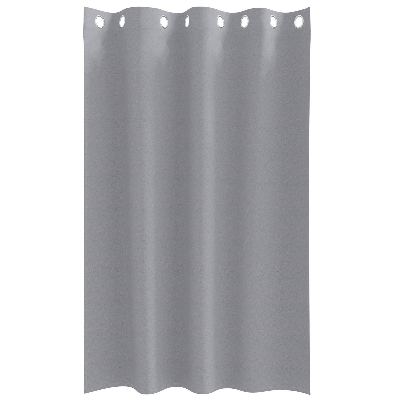 vidaXL Perdele cu perdele 2 pcs Gri deschis 175 x 140 cm Poliester