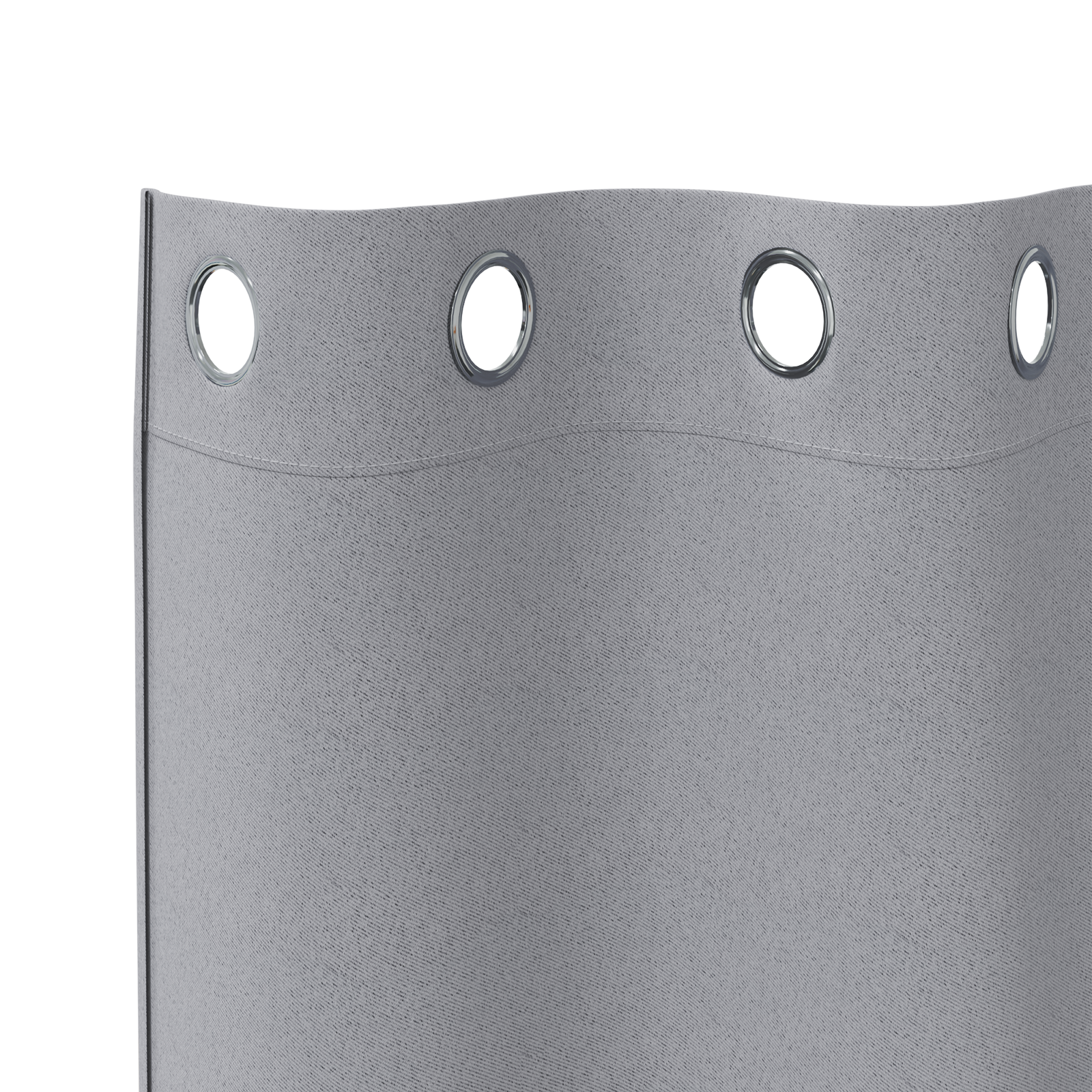 vidaXL Perdele cu perdele 2 pcs Gri deschis 225 x 140 cm Poliester