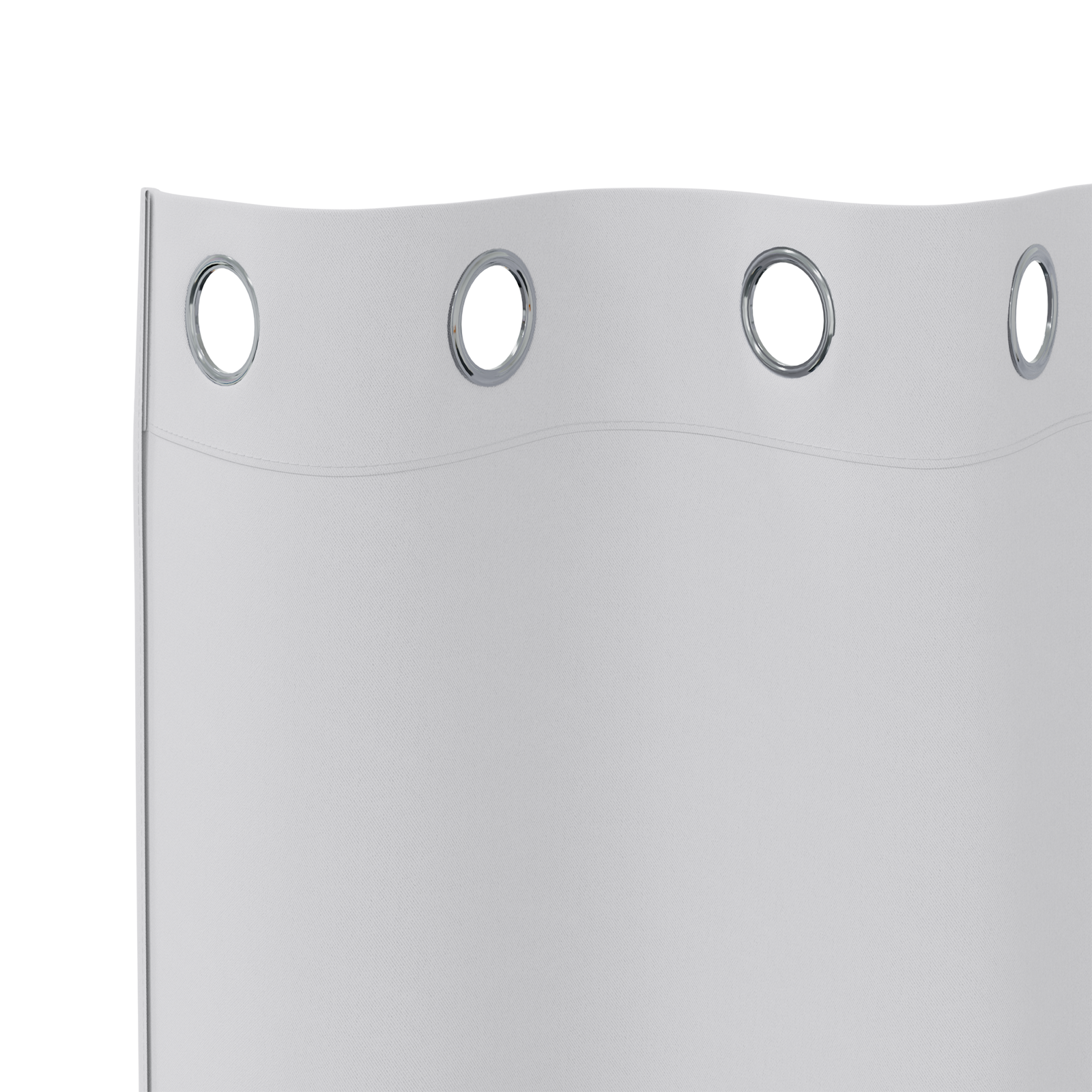 vidaXL Perdele Opaque cu Inel 2 pcs Gri Deschis 175 x 140 cm Poliester