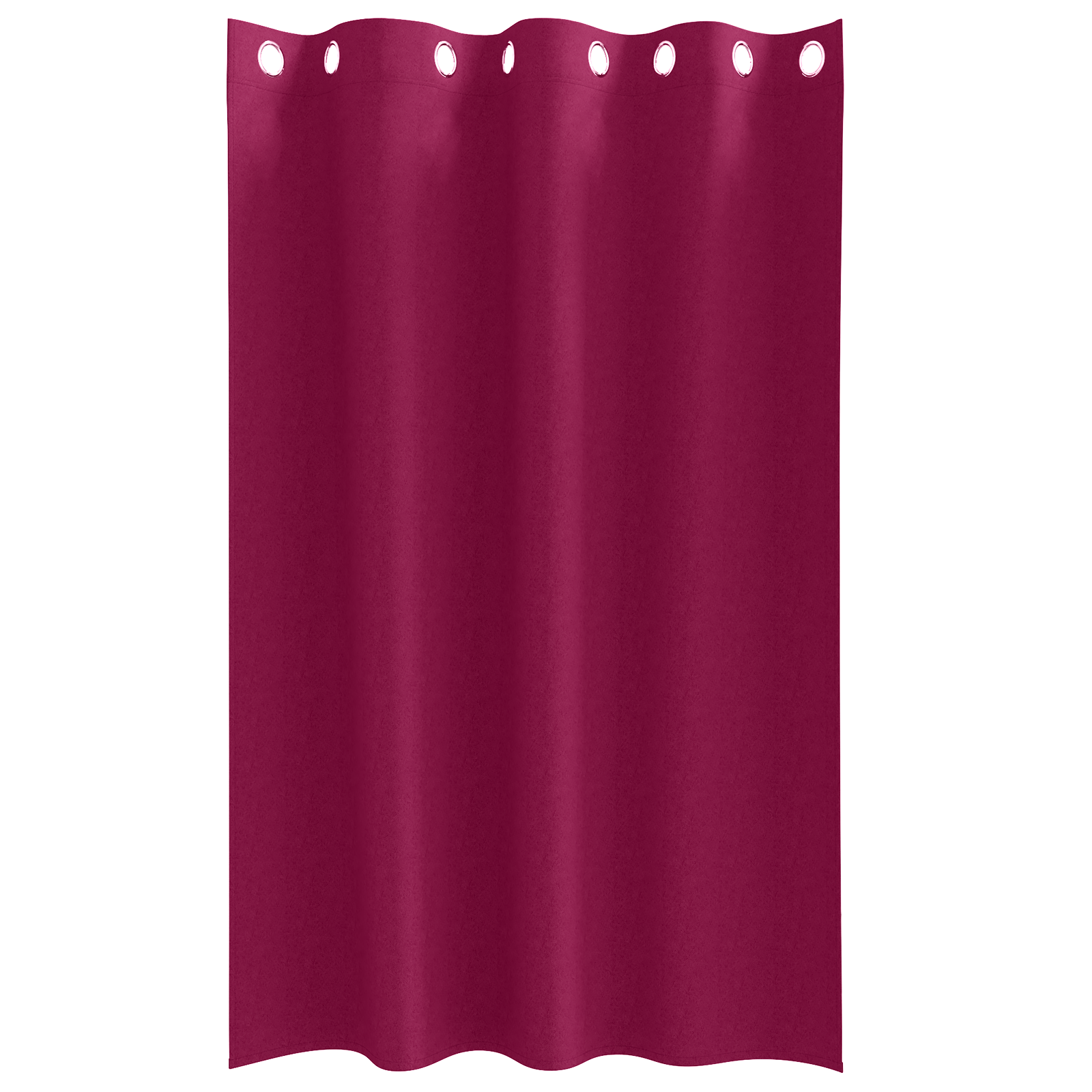 vidaXL Perdele cu perdele 2 pcs Roșu Vin 175 x 140 cm Poliester