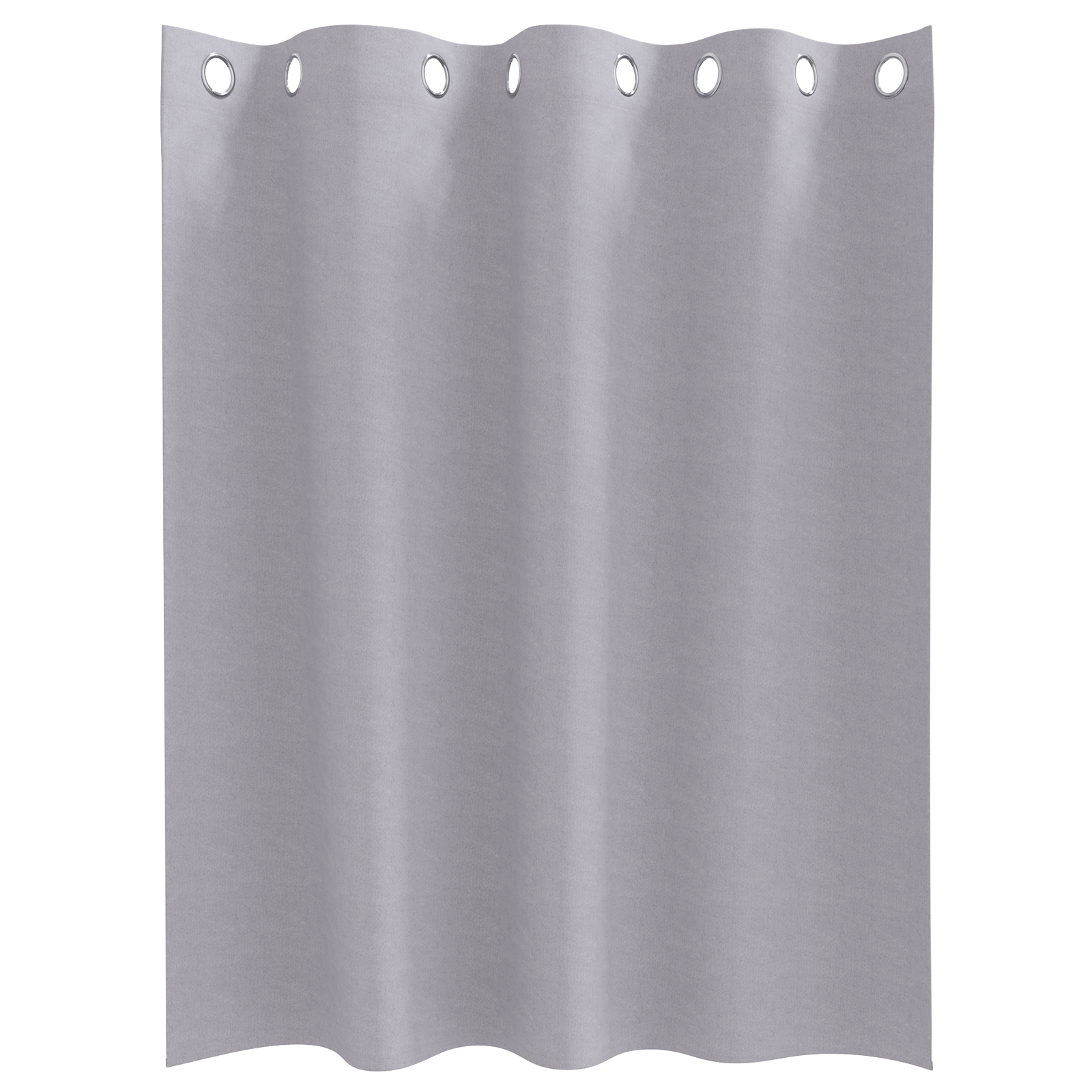 vidaXL Perdele cu perdele 2 pcs Gri metalic 140 x 140 cm Poliester