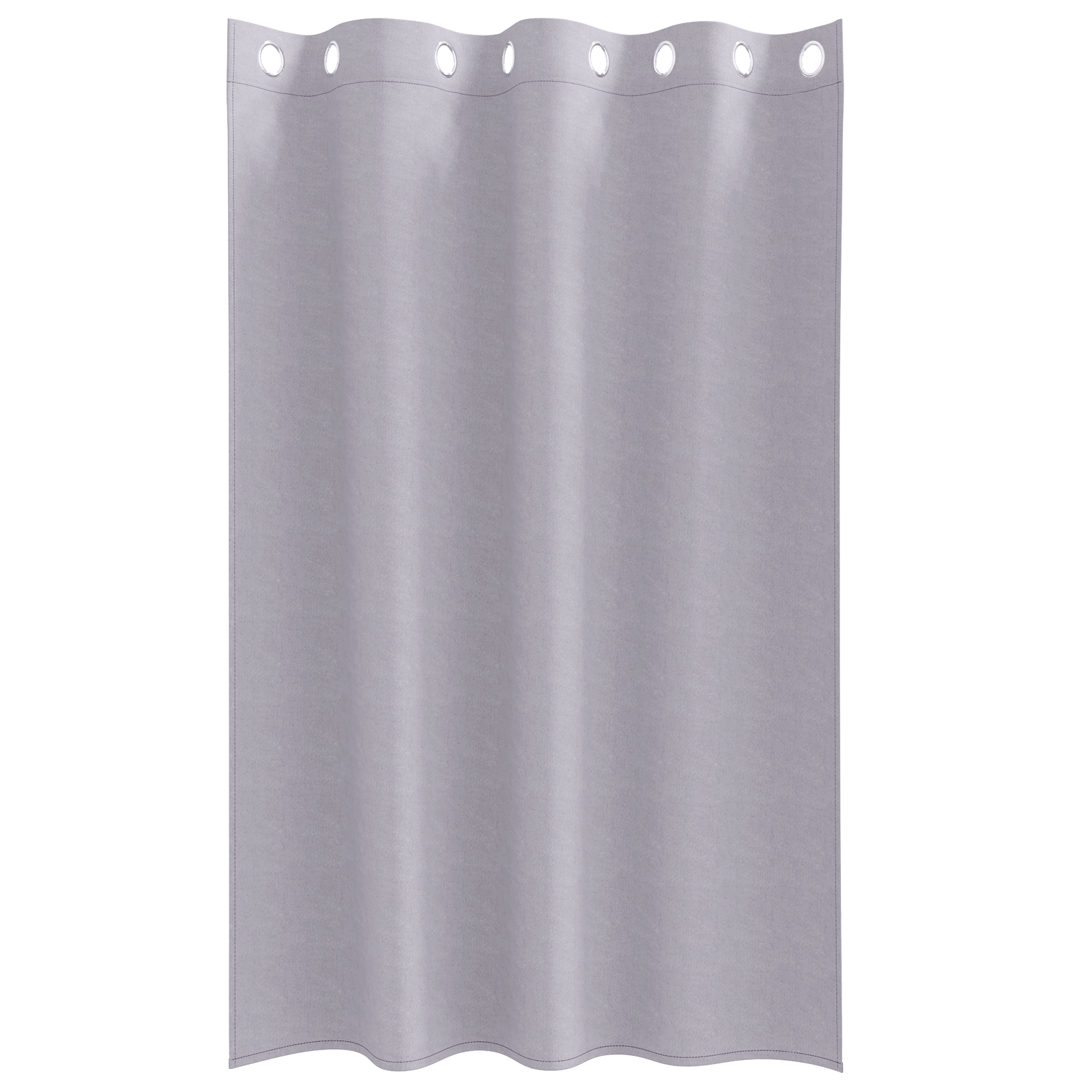 vidaXL Perdele cu perdele 2 pcs Gri metalic 175 x 140 cm Poliester