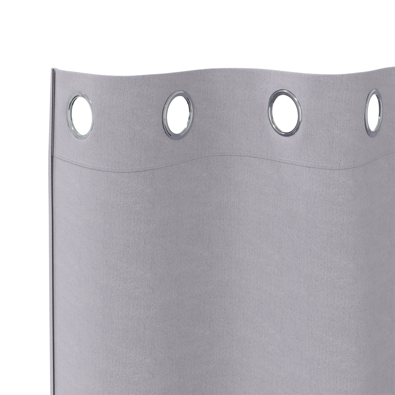 vidaXL Perdele cu perdele 2 pcs Gri metalic 175 x 140 cm Poliester