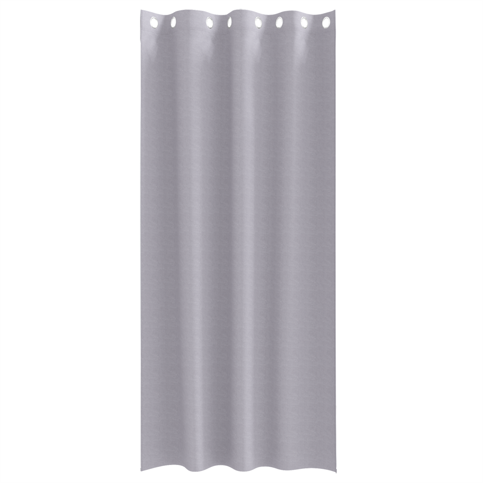 vidaXL Perdele cu perdele 2 pcs Gri metalic 225 x 140 cm Poliester