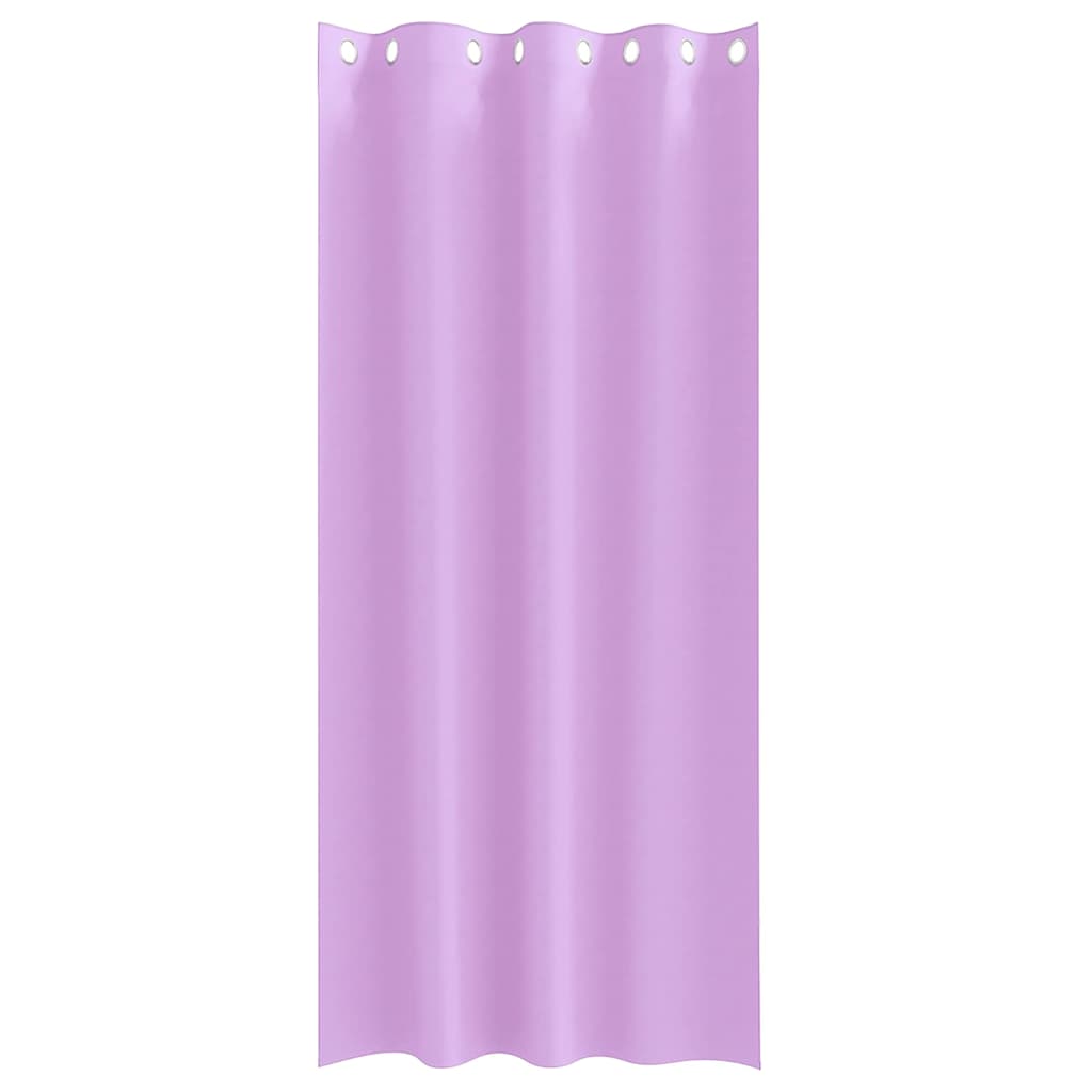 vidaXL Perdele cu perdele 2 pcs Violet Poliester vidaXL Perdele cu perdele 2 pcs Violet Poliester