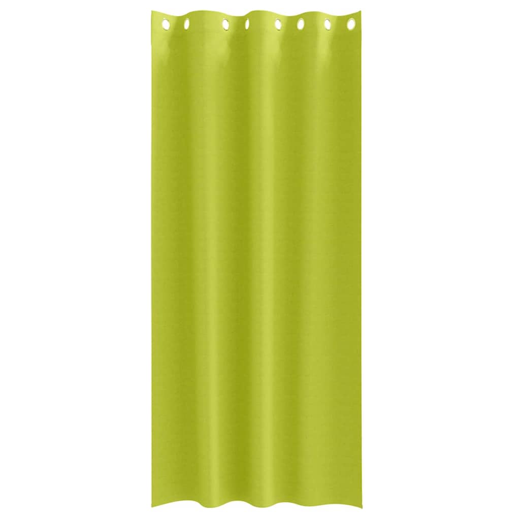 vidaXL Perdele cu perdele 2 pcs Verde măr 225 x 140 cm Poliester vidaXL Perdele cu perdele 2 pcs Verde măr 225 x 140 cm Poliester