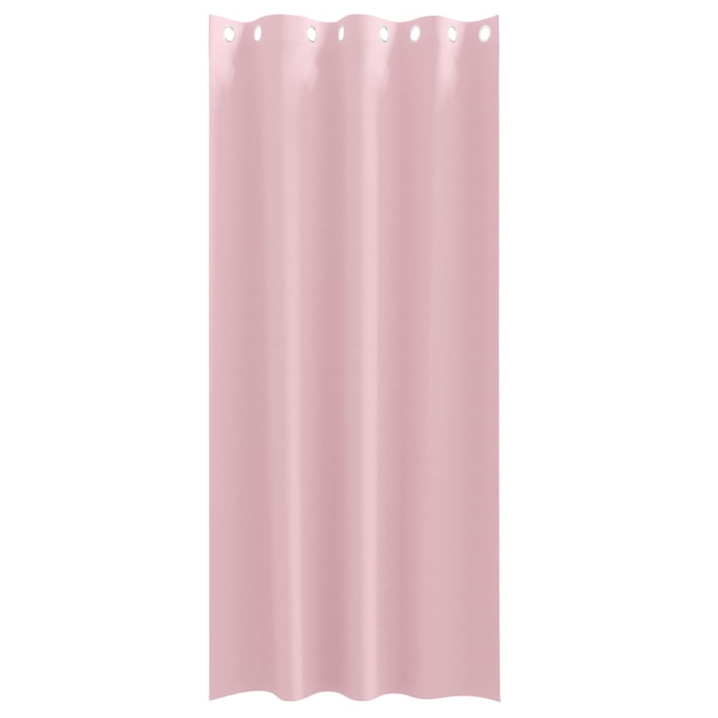 vidaXL Perdele cu perdele 2 pcs Roz bebeluș 225 x 140 cm Poliester vidaXL Perdele cu perdele 2 pcs Roz bebeluș 225 x 140 cm Poliester