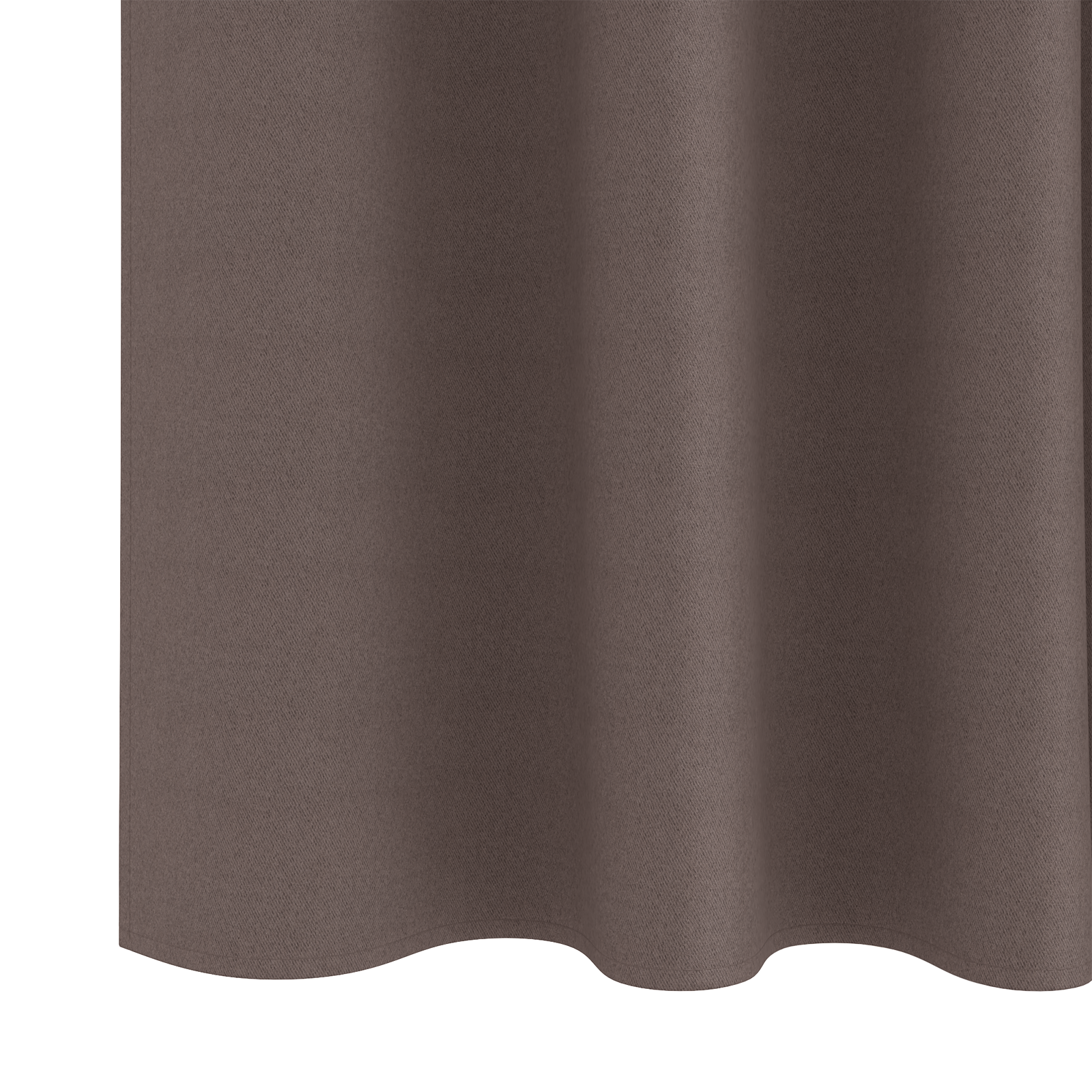 vidaXL Perdele opace 2 pcs Maro închis 245 x 140 cm Poliester