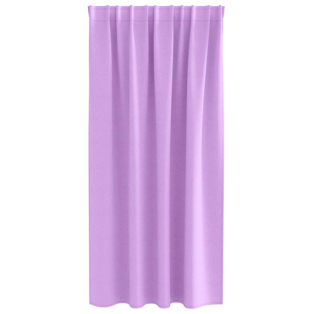 vidaXL Perdele Opaque cu Inel 2 pcs Violet 175 x 140 cm Poliester