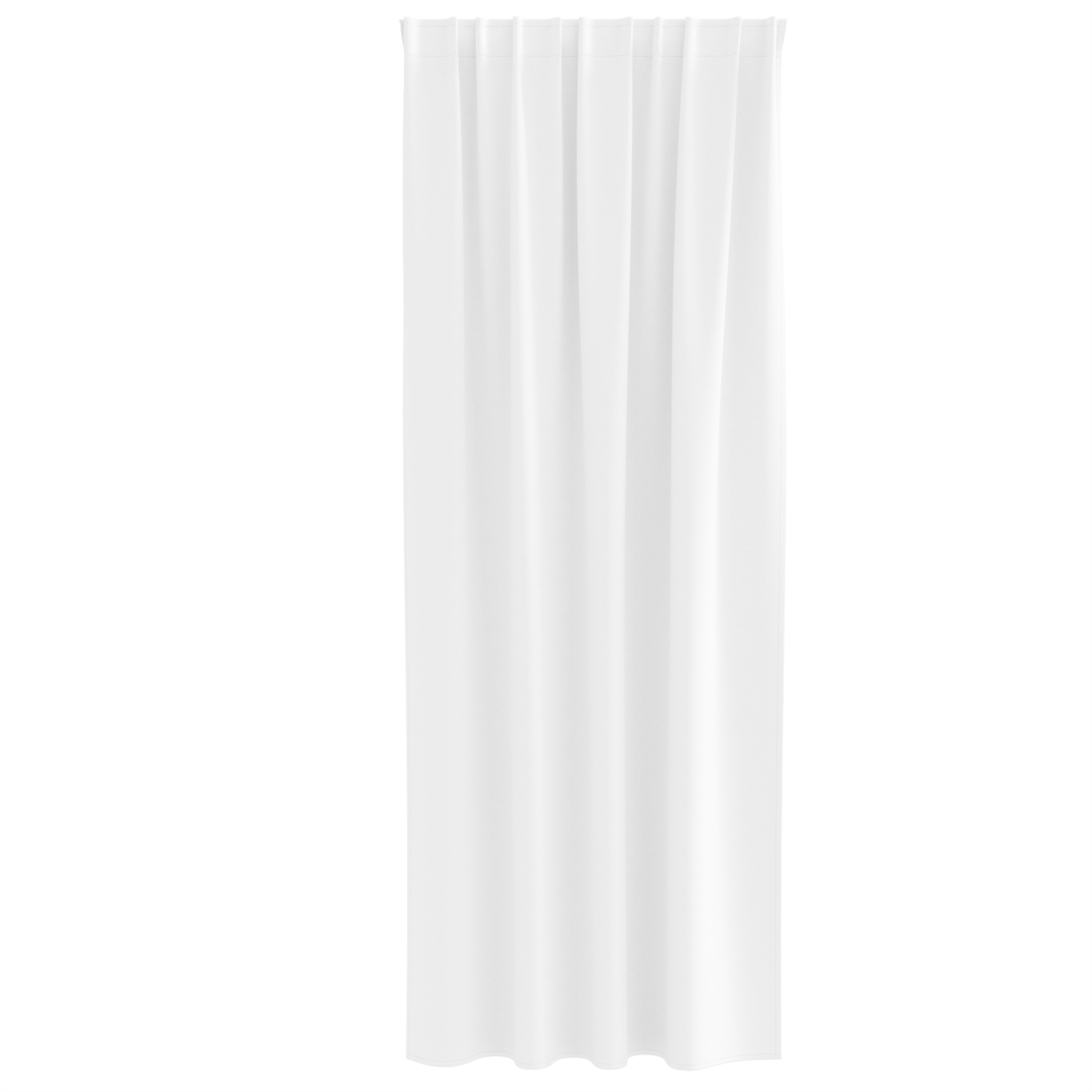 vidaXL Perdele opace cu perdele 2 pcs Alb pur 245 x 140 cm Poliester vidaXL Perdele opace cu perdele 2 pcs Alb pur 245 x 140 cm Poliester