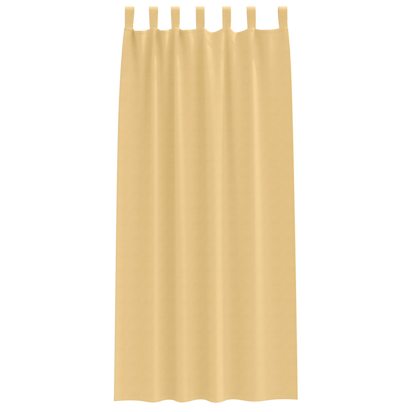 vidaXL Perdele opace cu perdele 2 pcs Bej 225 x 140 cm Poliester