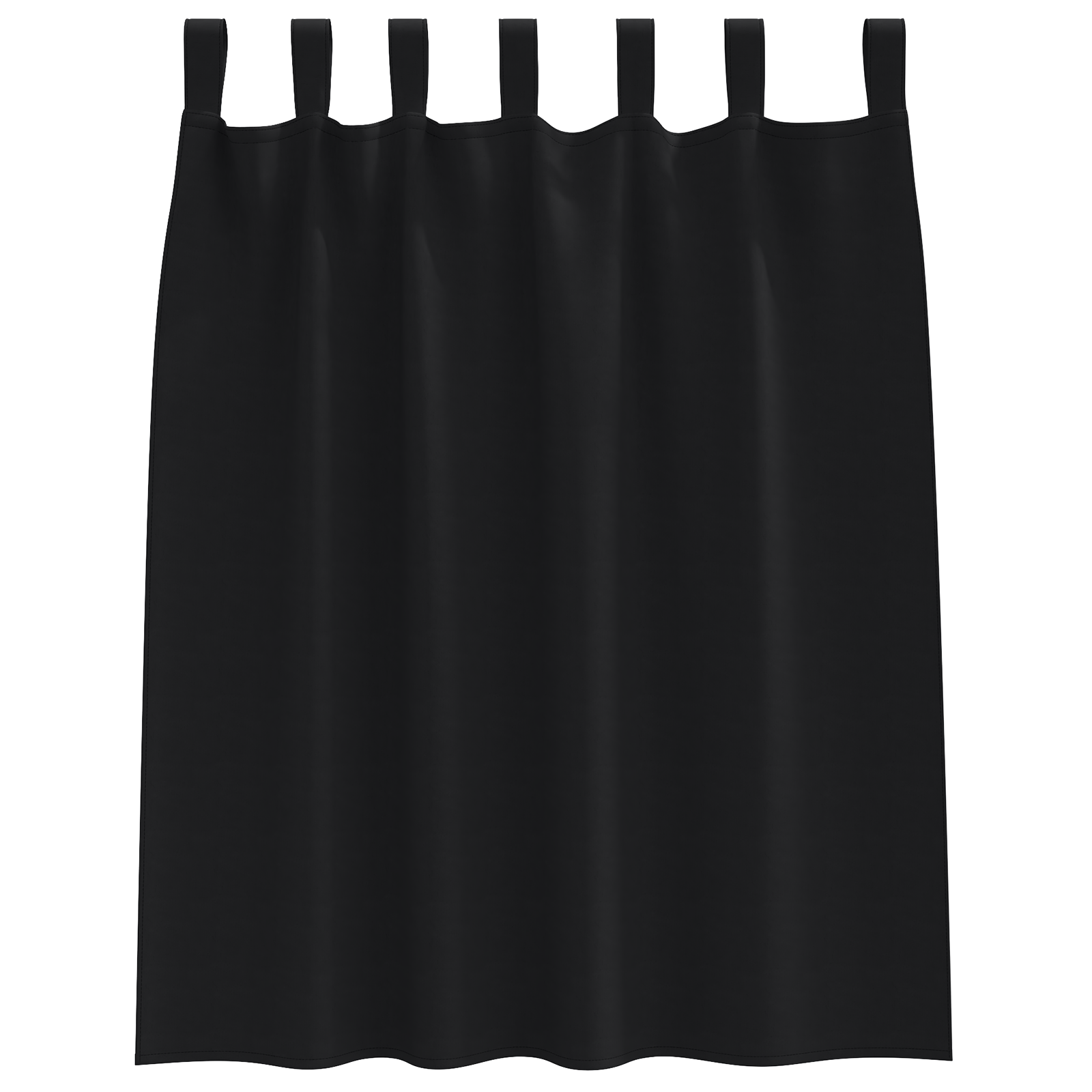 vidaXL Perdele opace cu perdele 2 pcs Negru 140 x 140 cm Poliester vidaXL Perdele opace cu perdele 2 pcs Negru 140 x 140 cm Poliester